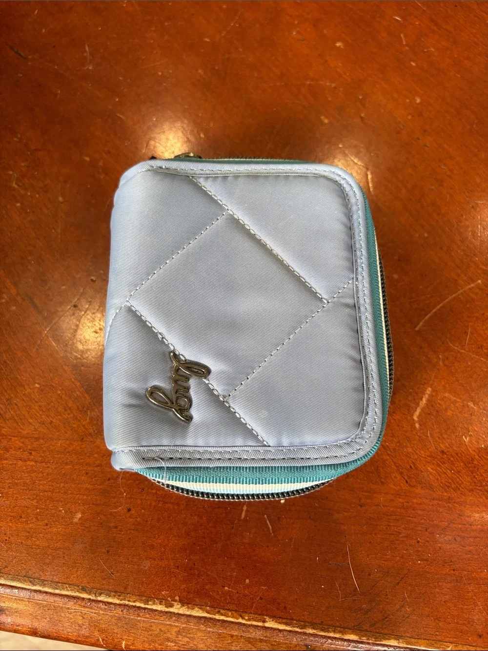 LUG SPLITS SE BLUE MOON ALOHA TEAL WALLET